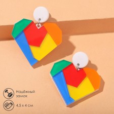 Earrings plastic 