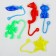 Velcro "Sea Residents", Mix colors
