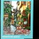 Picture on numbers on a canvas with a subframe of the "European courtyard", 40 x 50 cm