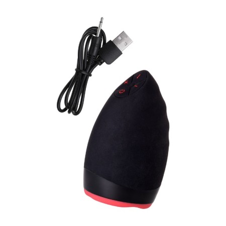 Rehazing Masturbator Erotist Lava, Black, 13 cm-4