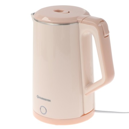 Electric kettle eurostek eek-3029, plastic, fire, 2 l, 1500 watts, beige-1