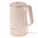 Electric kettle eurostek eek-3029, plastic, fire, 2 l, 1500 watts, beige