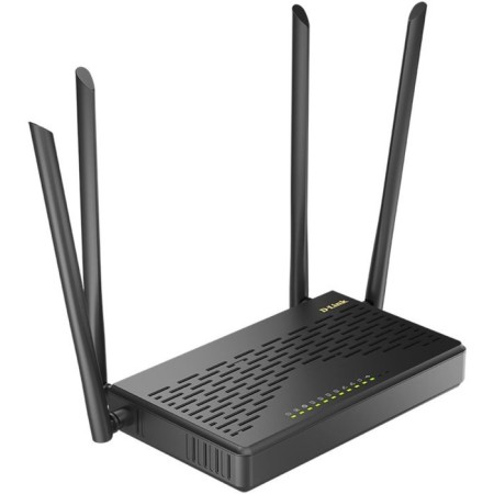 Wi-Fi router D-Link DIR-825 (DIR-825/GFRU/R3A), 1167 Mbps, 4 ports 1000 Mbps, black-1