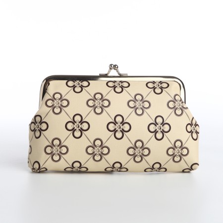 Cosmetic bag, beige color-1