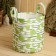 Organizer for storage with upper handles, print Birch 28x28x25 cm, felt