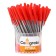 Ballic handle, 0.7 mm, red rod, transparent case