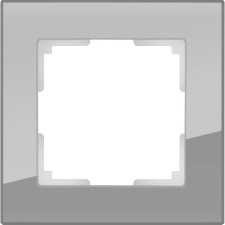 Frame for 1 post WL01-FRAME-01, color gray, glass material