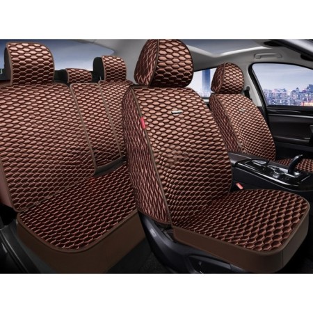 Carfashion universal capes "Atlas plus" Brown/brown/brown color color