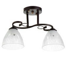 Lasni Lustra 2HE27 40W Wenge 45x15x28 cm Bayerlux