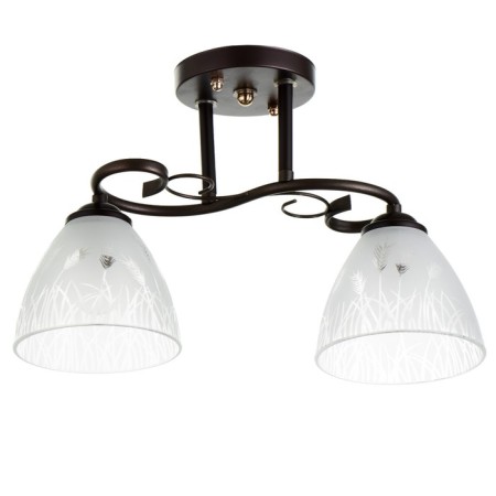 Lasni Lustra 2HE27 40W Wenge 45x15x28 cm Bayerlux