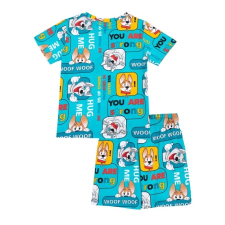 Set for a boy PlayTude: T -shirt and shorts, height 98 cm-6