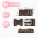 Fastx 25 mm, load up to 15 kg, 10 pcs, dark brown color