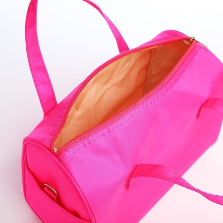 Lightning cosmetic bag, raspberry color-2