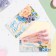 Money envelope "Congratulations!" Blue bouquet, 18.5 x 8.5 cm
