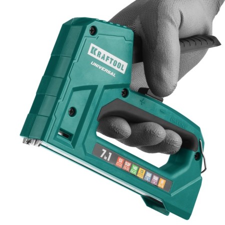 Universal Stapler Kraftool 31524, type of bracket 53/53f/140/13/36/300/500, 6 - 14 mm-9
