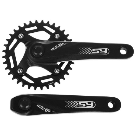 System 36t, 170 mm, square, aluminum