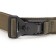 Tactical belt, trouser "flex" magnetic buckle, size S, up to 90 cm, green