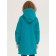 Sweatshirt for girls, height 122 cm, emerald color