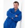 Male bathrobe with a shack, size 56-58, color cornflower