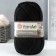 Gingerbread "Shetland Chunky" 50% acrylic, 50% wool 150m/100g (602 black)