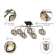 Maribel 9083-306 6he27 40W chandelier