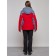 Ski jacket female winter, size 52, red color