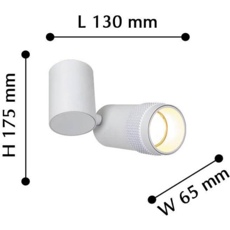 Kinescope lamp, 5W GU10 LED, white color-2