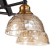 Chandelier 662485/5 E27 40W Black-Bronza 64x64x34 cm Bayerlux