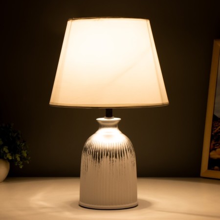 Ganna's table lamp E14 40W white 22.5x22.5x34cm Risalux-2