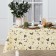 Easter tablecloth, shares of CHICKEN FARM 220x144 cm, 100% cotton, 164 g/m2