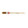Round brush MTX 82074, natural bristles, wooden pen, 25 mm, No. 4