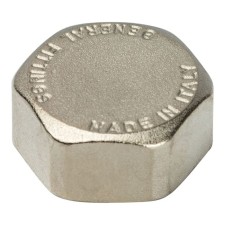 Заглушка STOUT SFT-0027-000034, 3/4", внутренняя резьба, никелированная латунь