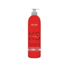 Fixing mask with keratin OLLIN KERATINE SYSTEM for lightened hair