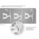Bronstein for the Onkron M5 White TV 37 "-70" Max. 36.4kg wall-mounted turn and slope