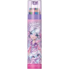 A set of color pencils Nebulous Stars Estrelia, tube, 18 colors