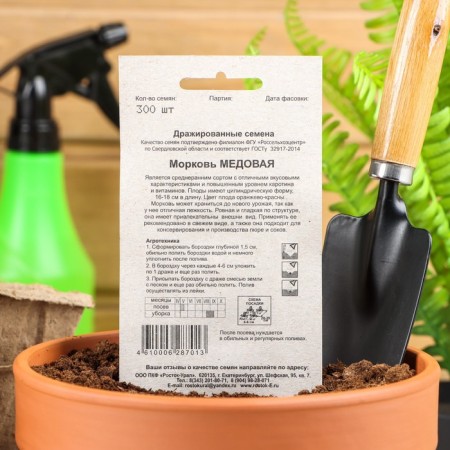 Seeds "honey" simple dragees 300 pcs-1