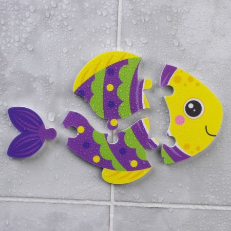 Soft puzzle for kids "fish", 4 details, crumb I-7