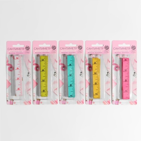 Portnovskaya centimeter tape, 150 cm (cm/inch), mix color-4
