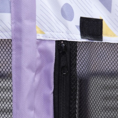 An animal aviary, a tent with a pattern, round, 90 x 55 cm, purple-6