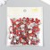 Decor for creativity plastic "Rhinas. Red" set 300 pcs d = 0.8 cm