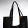 Women's bag-bag on a magnet, cosmetic bag, black color