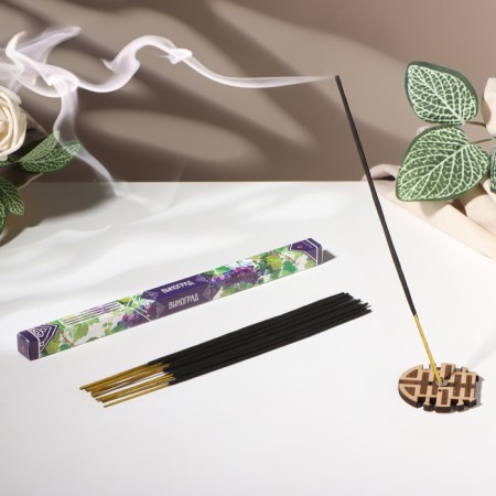 Incense "Breath of nature grapes", 8 sticks