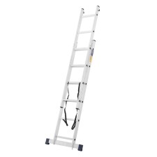 Tundra staircase, two -section, aluminum, 6 steps