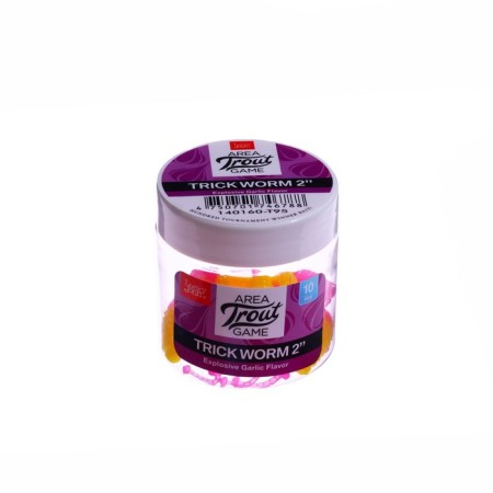 Slaves edible artificial LJ Pro Series Trick Worm, 5 cm, T95 color, 10 pcs.