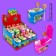 Caramel Lollice with powder "Funny bucket", 15 g