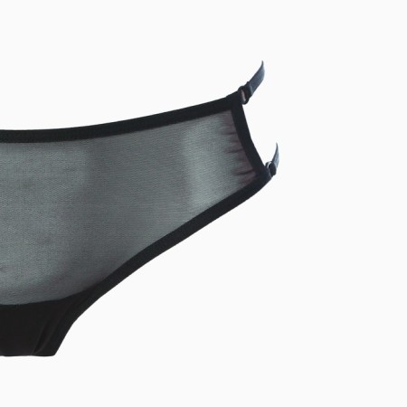 Cowards female brazillana (grid), black color, size 50-6