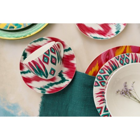 Service Porcelain Tea Daulaan Askım, 12 objects: 6 cups 250 ml, 6 saucer d = 15 cm ㅤ-11