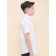 Surchachka upper for boys, height 140 cm, white color
