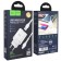 Network charger Hoco N1, 1 USB, 2.4 A, Lightning cable - USB, 1 m, white
