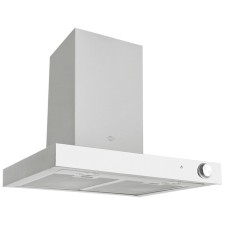 Вытяжка MBS MARANTA 160 WHITE GLASS, каминная, 1030 м3/ч, 4 скорости, 60 см, металлик/белая